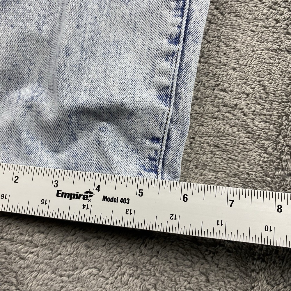American Eagle Flex Skinny Jeans Mens 30x30 Blue Light Wash Distressed - Picture 6 of 16